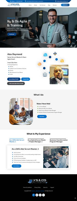 Web Design by pb for this project | Design: #29480752