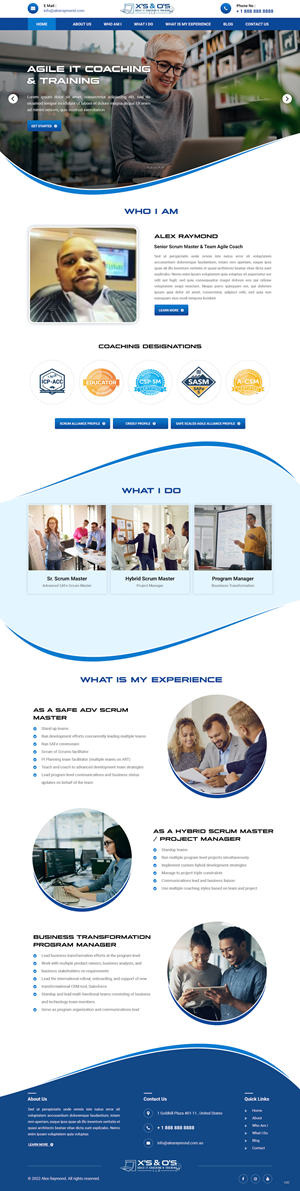 Web Design by pb for this project | Design: #29480755