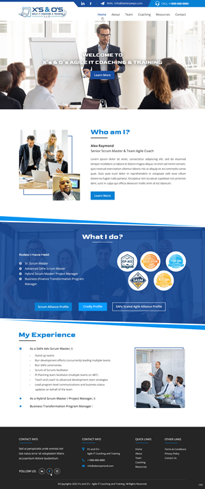 Web Design by pb for this project | Design: #29487449