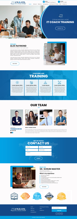 Web Design by Dream Logo Design for this project | Design #29518814