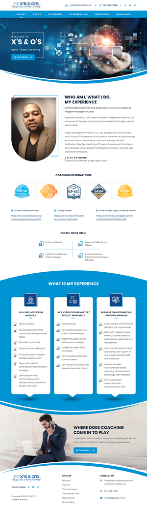 Web Design by sai.designer87 for this project | Design #29480084