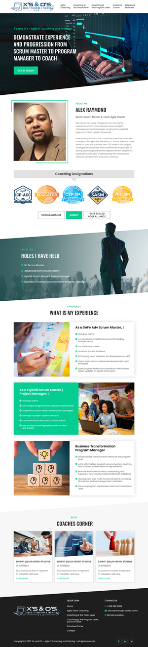 Web Design by Starlyn DS for this project | Design: #29529632