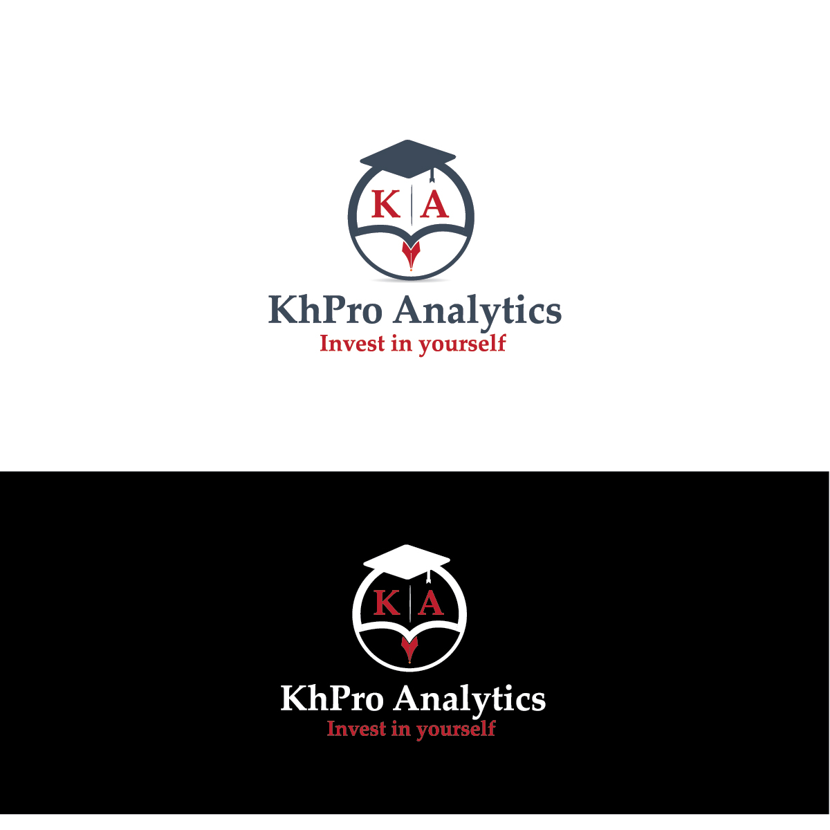 Diseño de Logo por HUD.Q para KhPro Analytics | Diseño #29481236