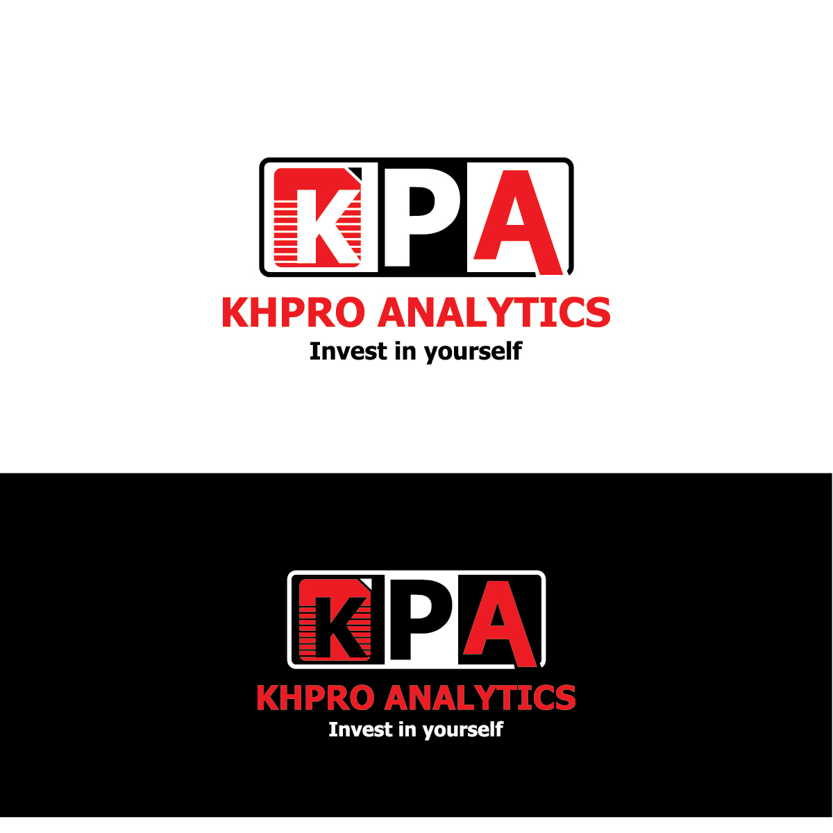 Diseño de Logo por HUD.Q para KhPro Analytics | Diseño #29488249