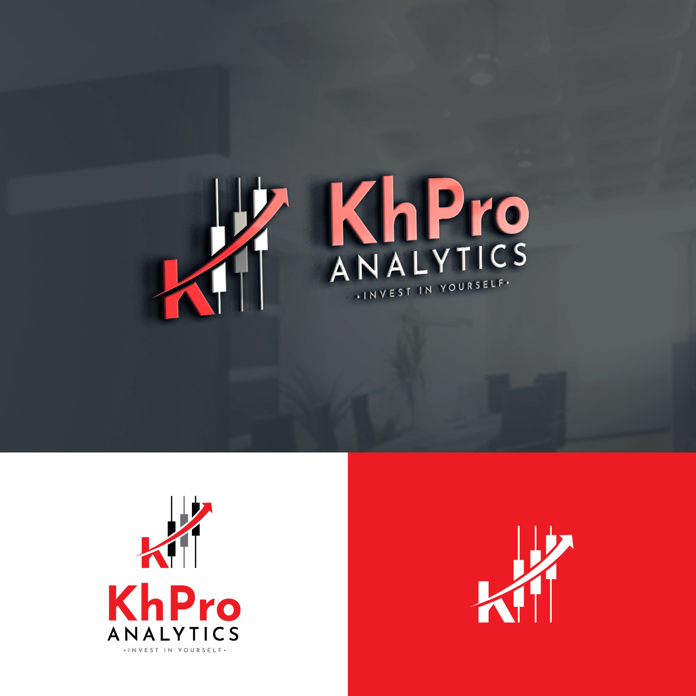 Logo Design by Radsky17 for KhPro Analytics | Design #29482089