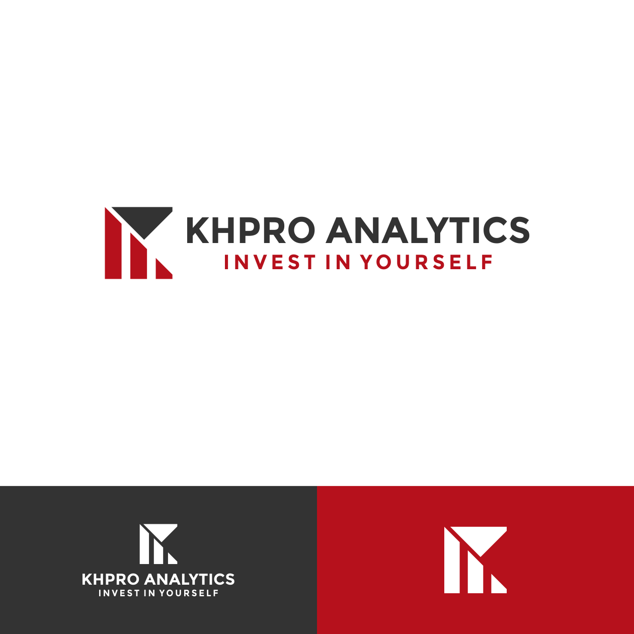 Logo Design by M.Syaiful Huda for KhPro Analytics | Design #29478547
