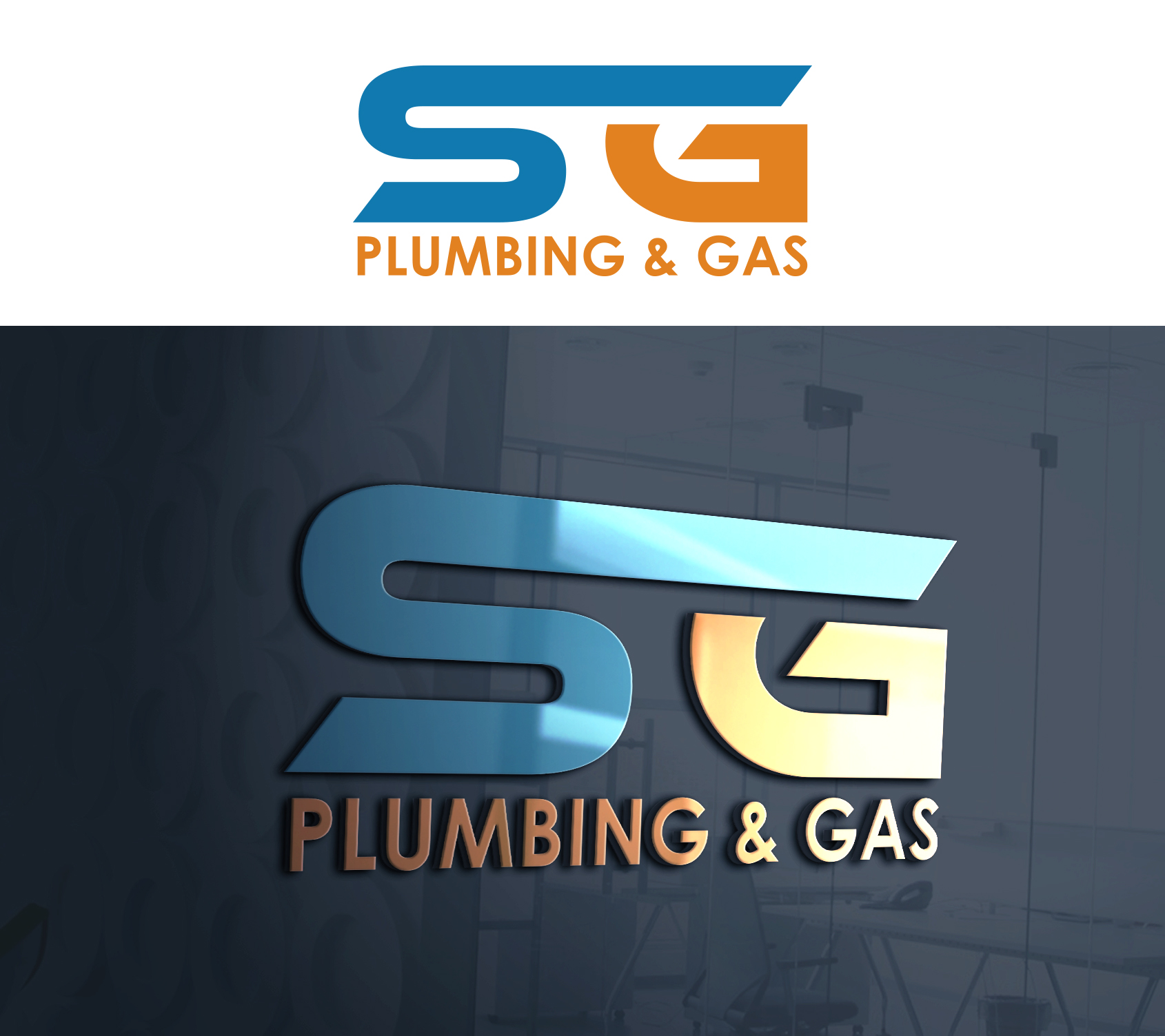 Logo Design by Ura Designs for SG Plumbing and Gas | Design #29515585