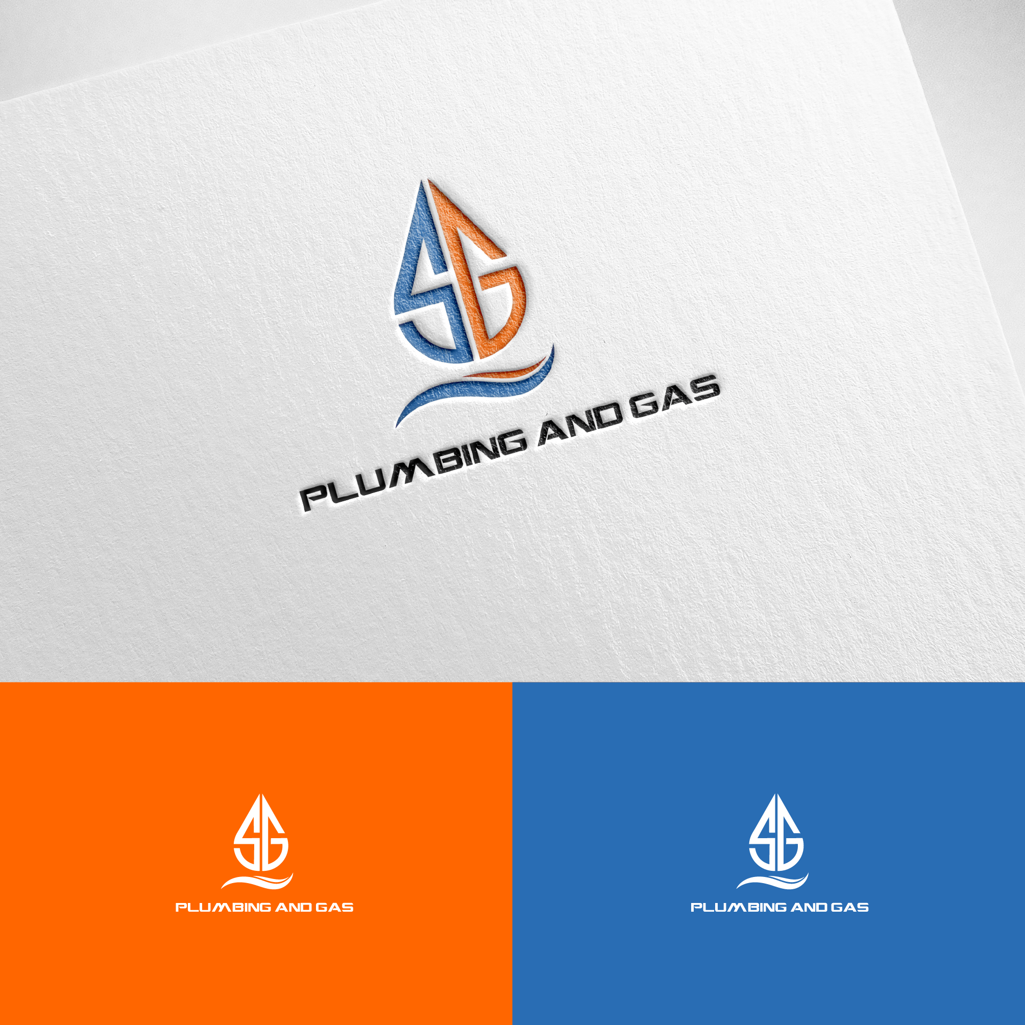 Logo Design by alzac for SG Plumbing and Gas | Design #29515041