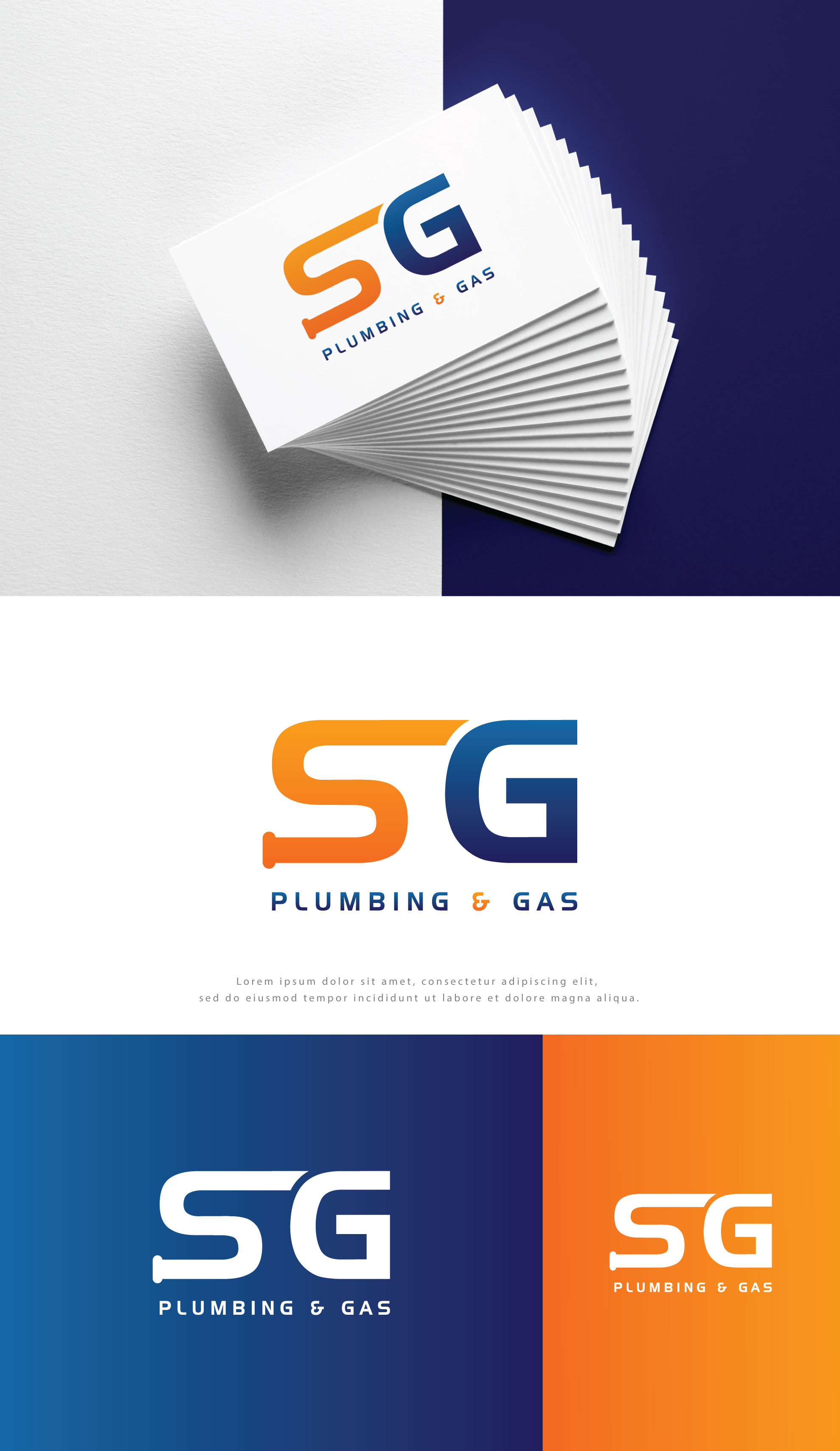 Logo Design by Mohammad_Rasel for SG Plumbing and Gas | Design #29479265