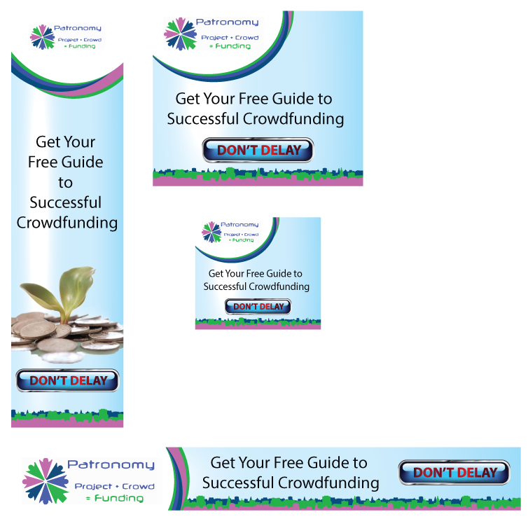Banner Ad Design by TedAtkinson for Patronomy | Design #3093059