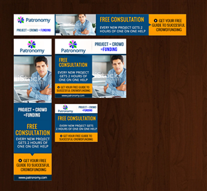 Banner-Design von Miekee09 für Patronomy | Design: #3100009