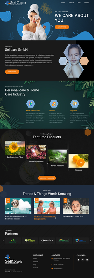 Web Design by sai.designer87 for this project | Design: #29486312
