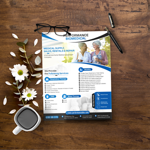 Flyer Design by Sun Creative for Performance Biomedical LLC | Design: #29489037