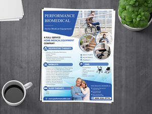 Flyer Design by alex989 for Performance Biomedical LLC | Design: #29491906