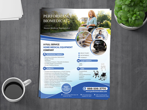 Flyer Design by alex989 for Performance Biomedical LLC | Design: #29493945