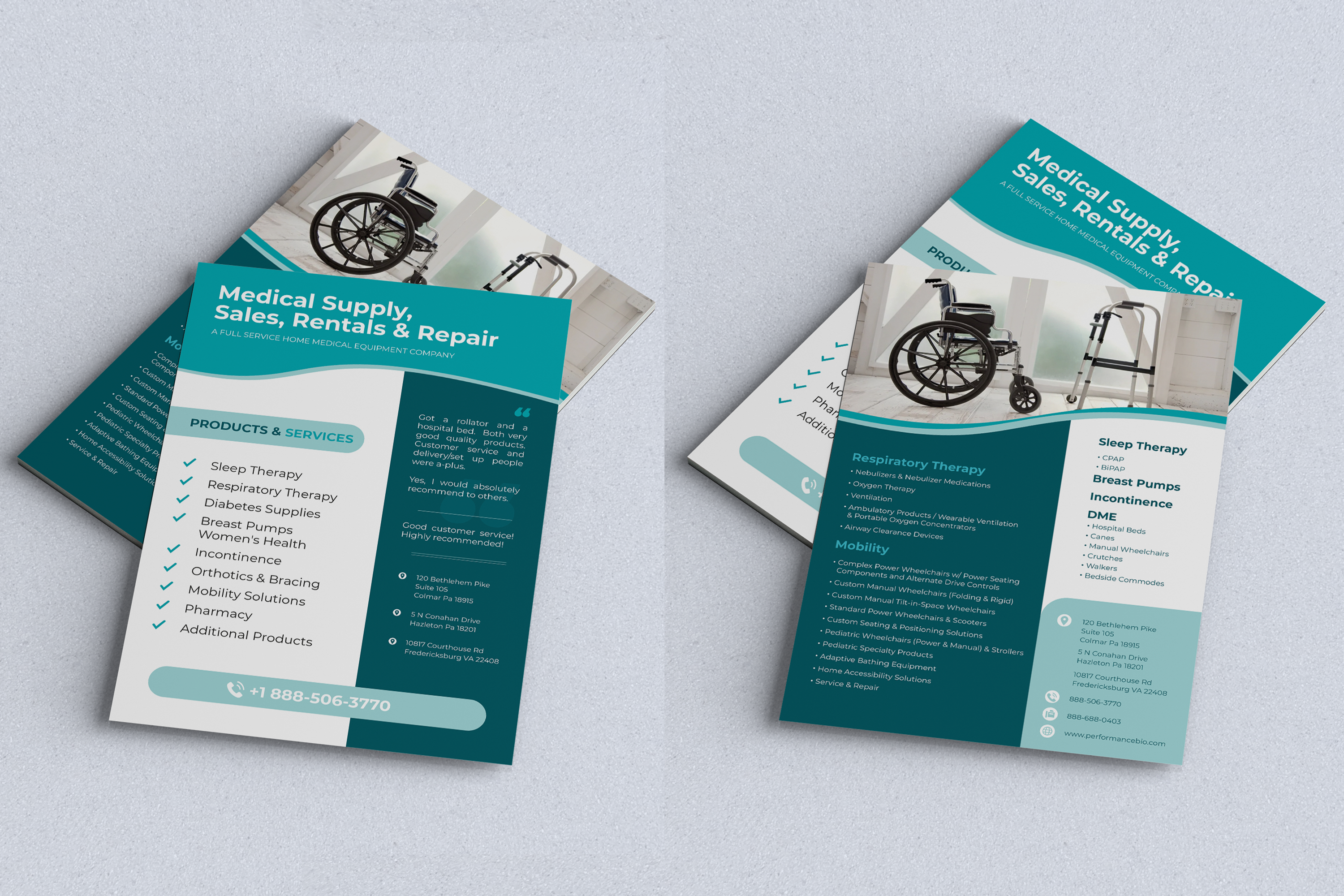 Flyer Design by Tomi and Edó for Performance Biomedical LLC | Design #29491616