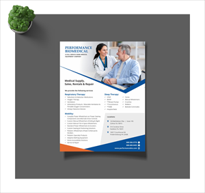 Flyer Design by nng for Performance Biomedical LLC | Design: #29489614