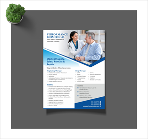 Flyer Design by nng for Performance Biomedical LLC | Design: #29492476