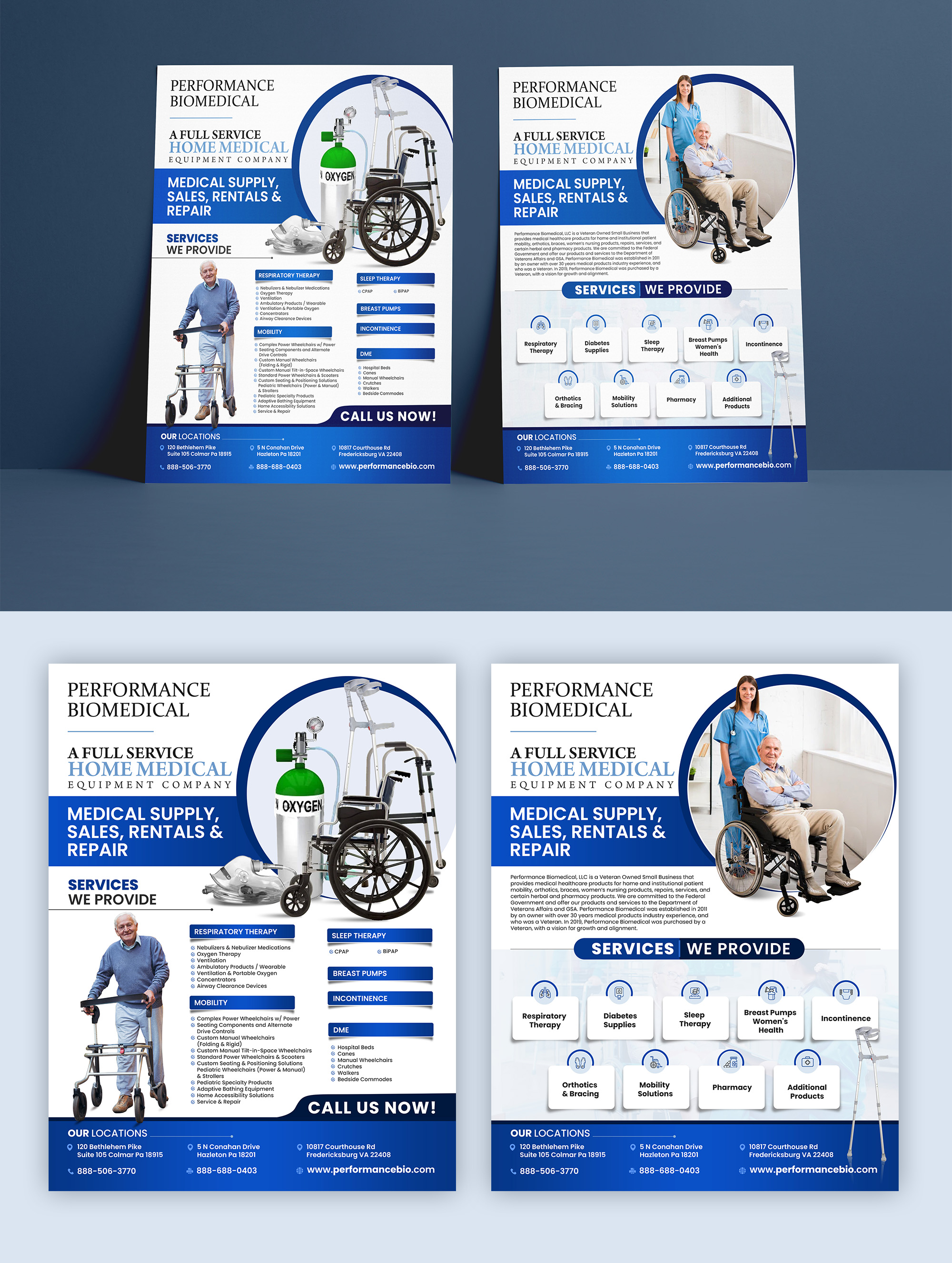 Flyer Design by debdesign for Performance Biomedical LLC | Design #29490717