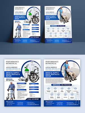 Flyer Design by debdesign for Performance Biomedical LLC | Design: #29490717