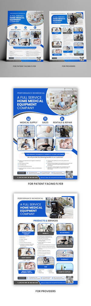 Flyer Design by debdesign for Performance Biomedical LLC | Design: #29490887