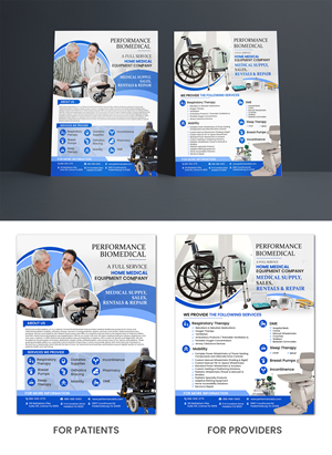 Flyer Design by debdesign for Performance Biomedical LLC | Design: #29491036