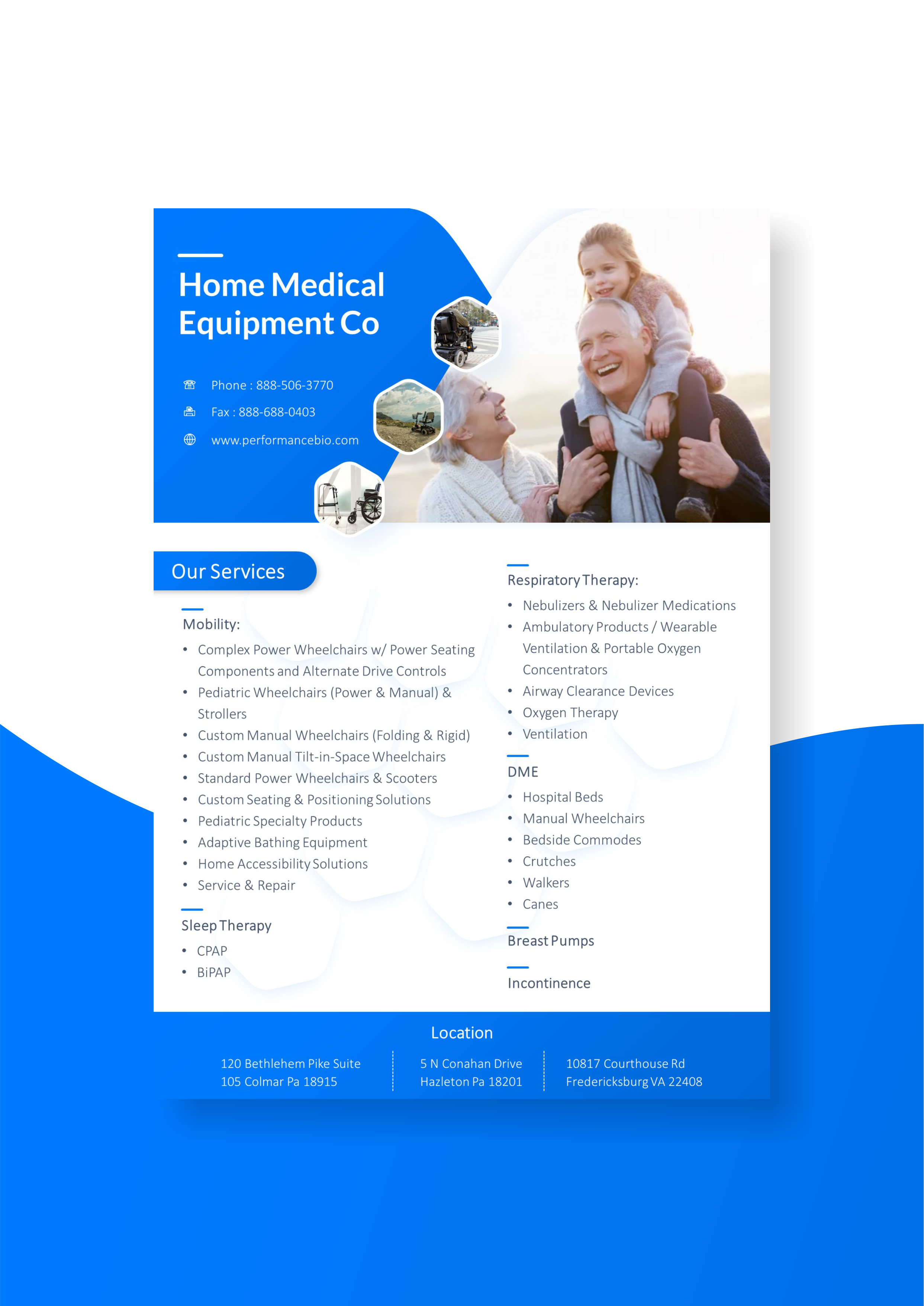 Flyer Design by Awang_ for Performance Biomedical LLC | Design: #29493192