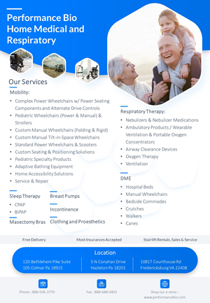 Flyer Design by Awang_ for Performance Biomedical LLC | Design: #29520741