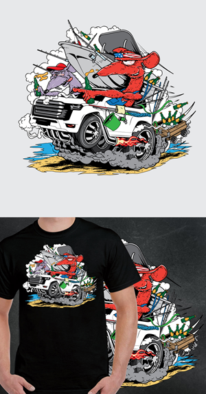 T-shirt Design by ally designs
