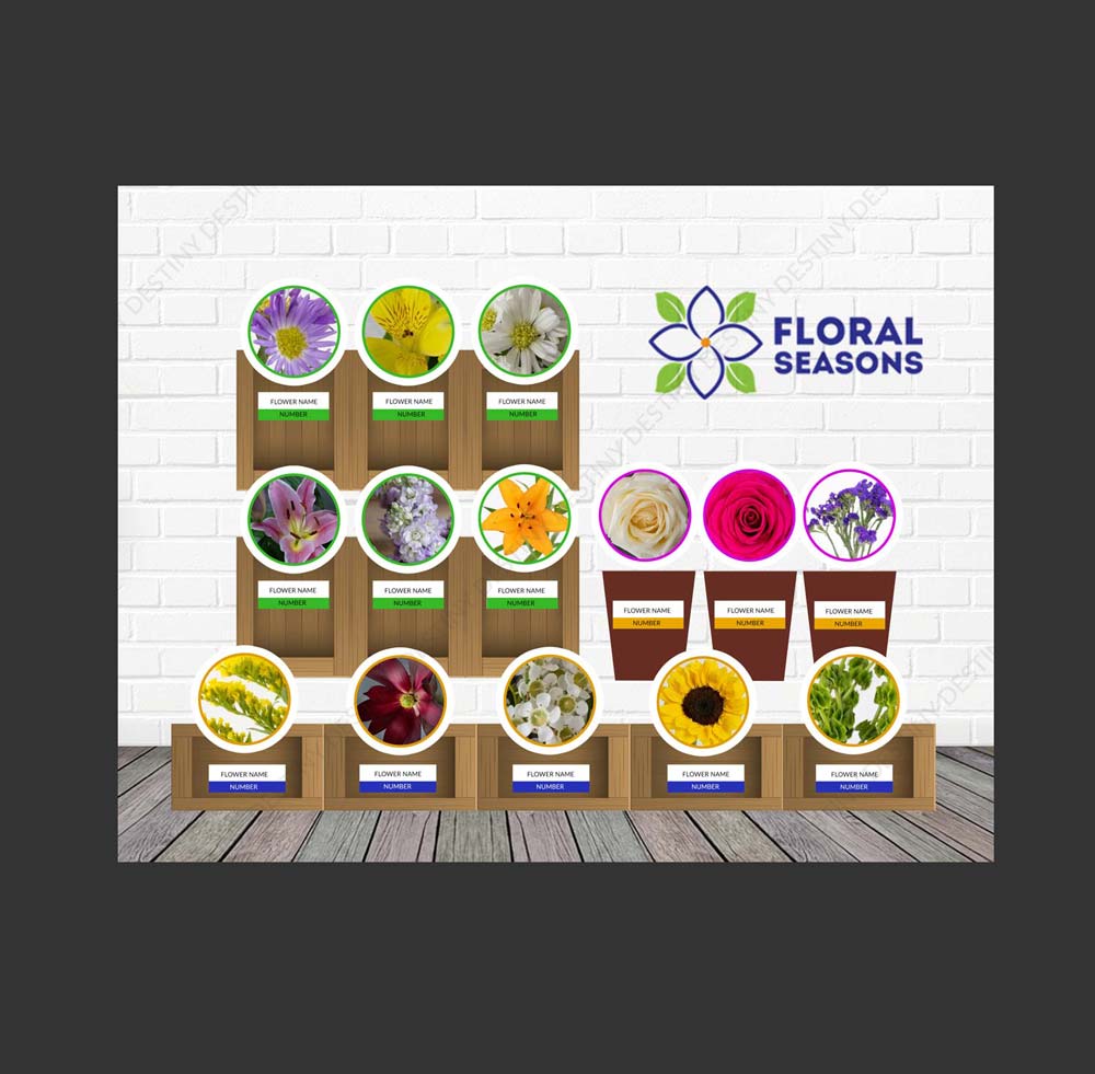 Infographic Design by DA. for Floral Seasons Corp | Design #29484185
