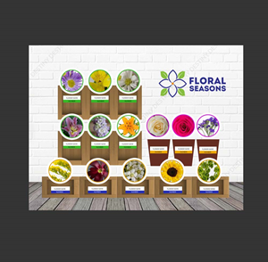 Infographic Design by DA. for Floral Seasons Corp | Design: #29484185