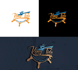 Logo-Design von RRR Design für King Tide Yacht Services | Design: #29483809
