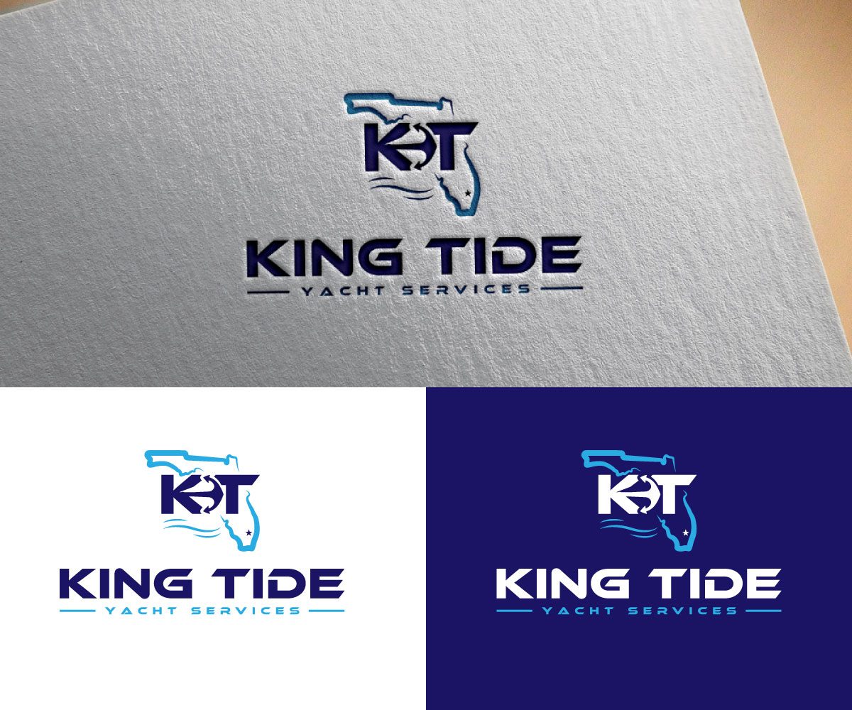 Logo Design by RS_Design for King Tide Yacht Services | Design #29483148