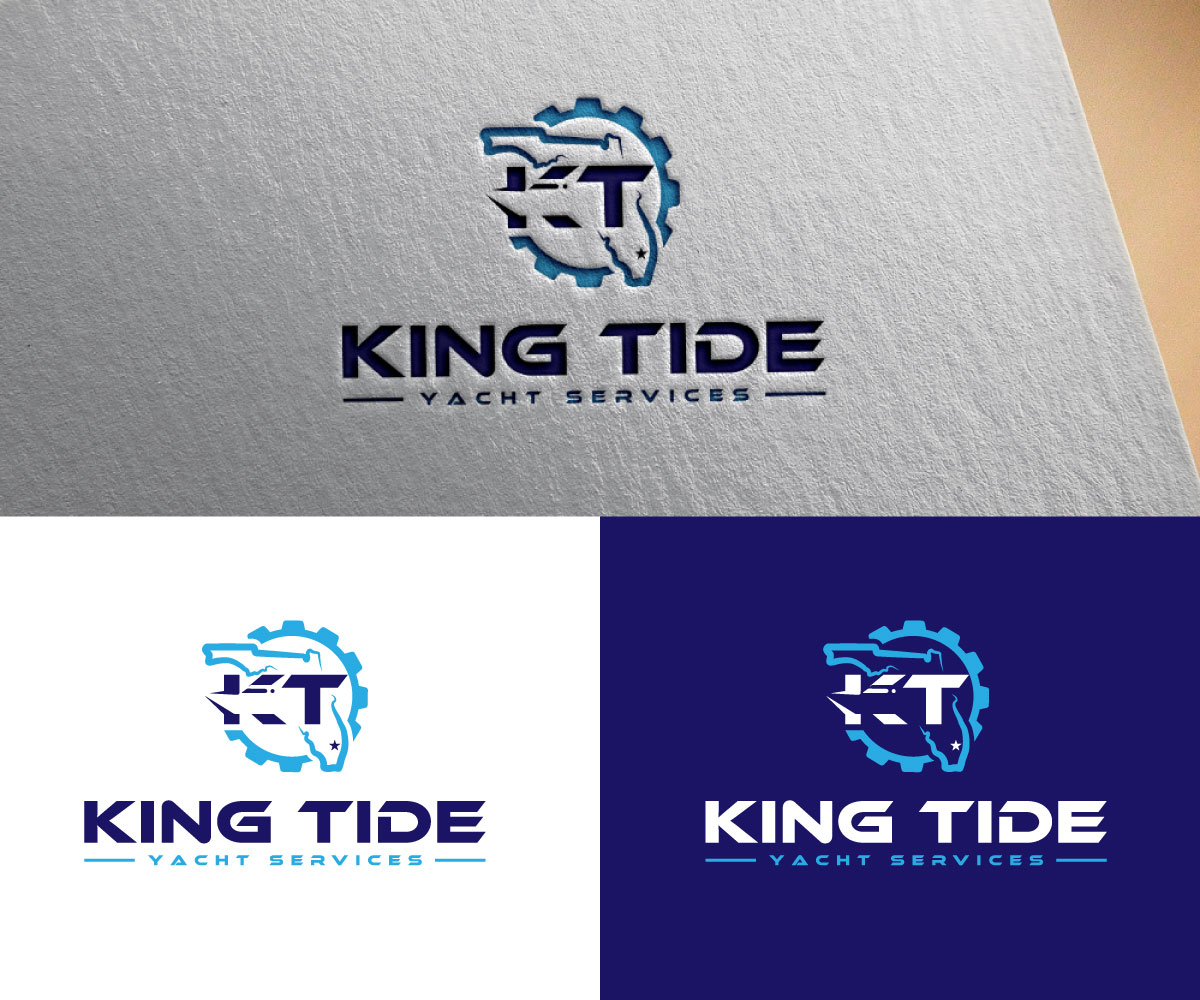 Logo Design by RS_Design for King Tide Yacht Services | Design #29489459