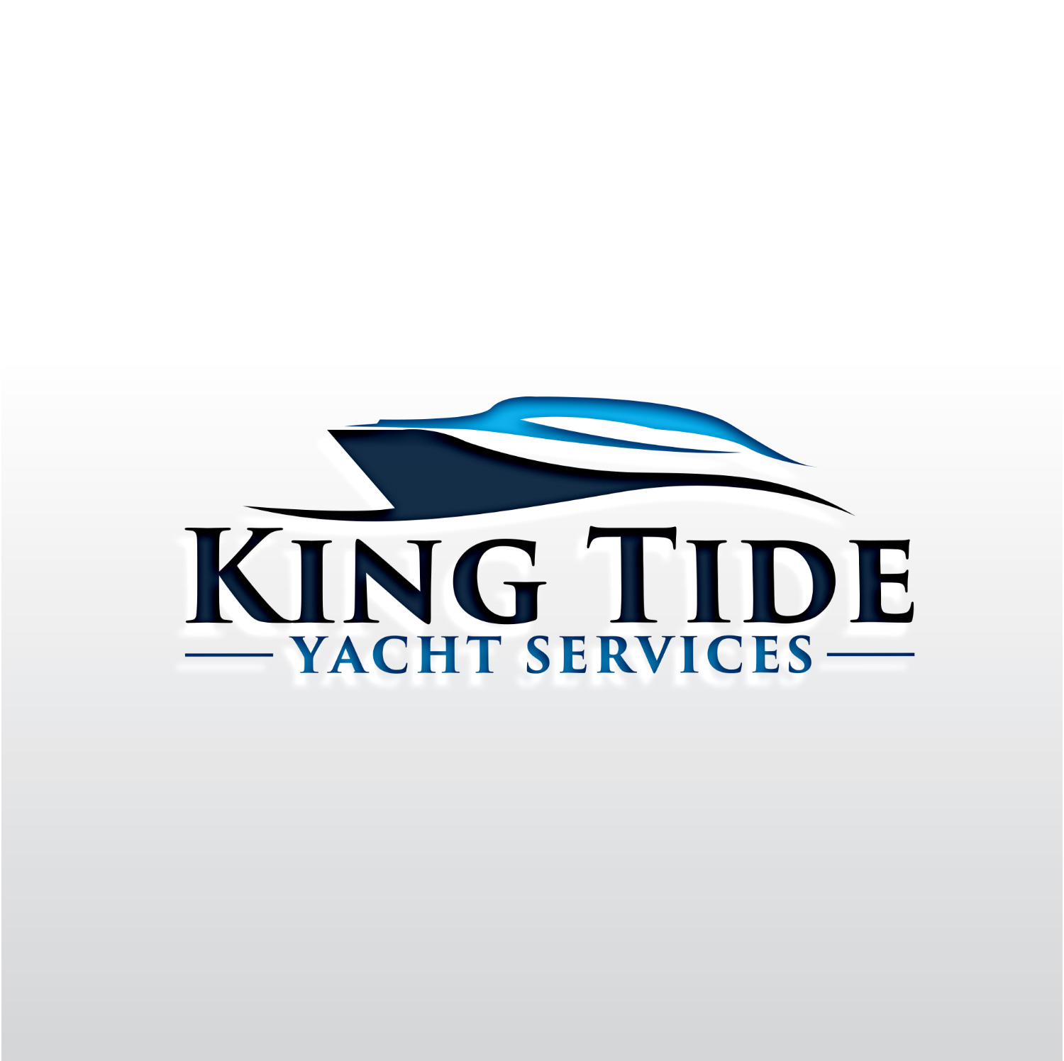 Logo Design by Rosalie.. for King Tide Yacht Services | Design #29494005