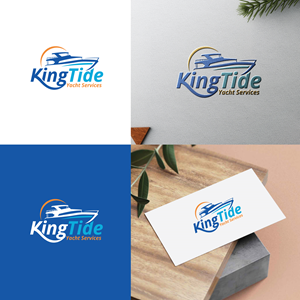 Logo-Design von Revolt Team für King Tide Yacht Services | Design: #29490357