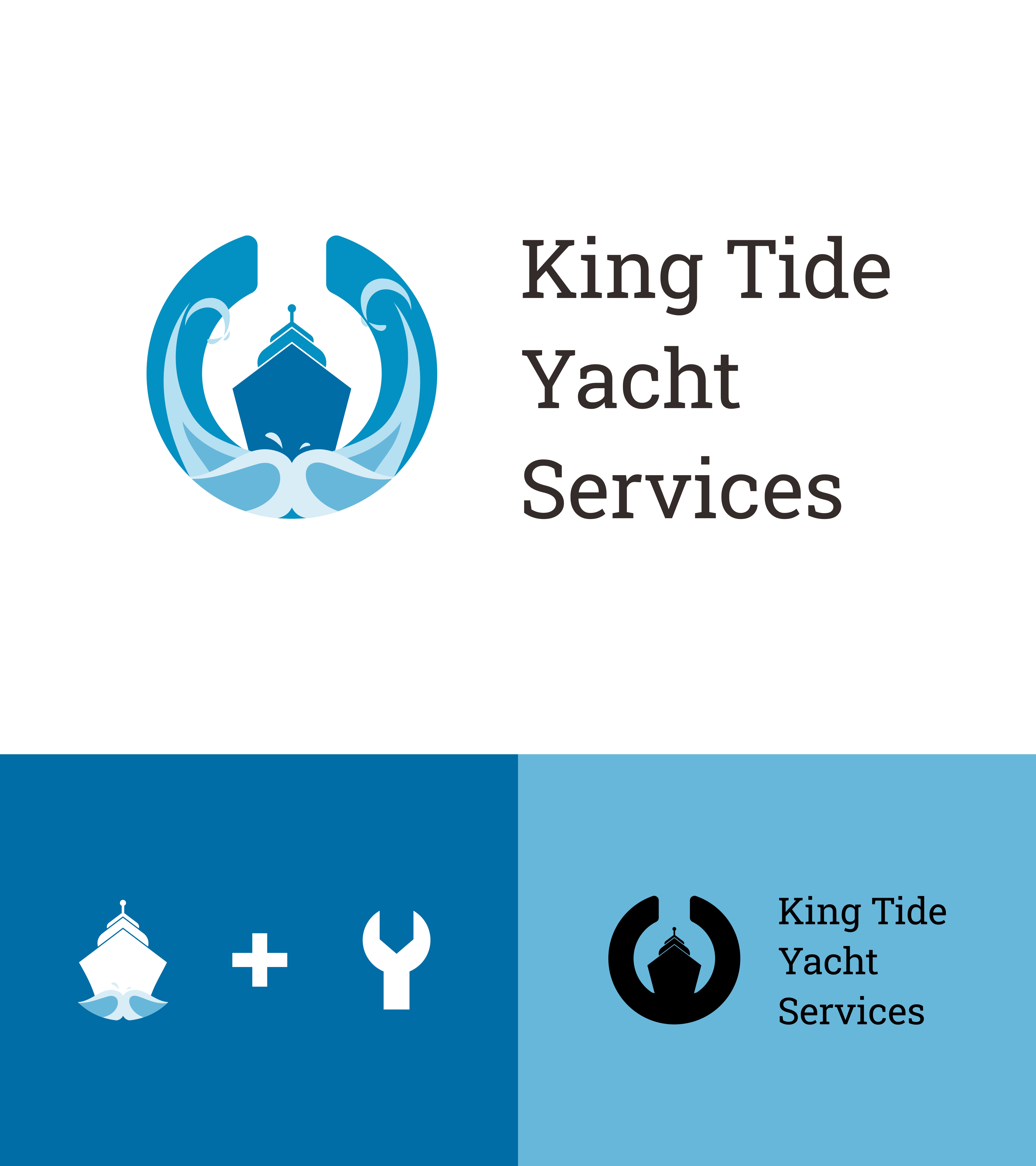 Design de Logo par fa_forfighting pour King Tide Yacht Services | Design #29490148