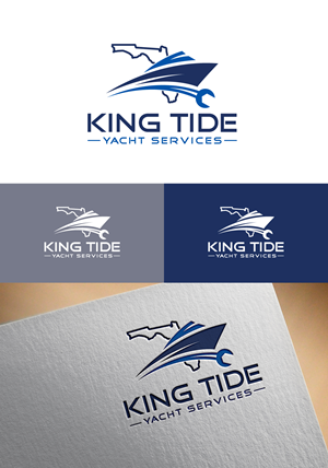 Design de Logo par Deved pour King Tide Yacht Services | Design #29490509