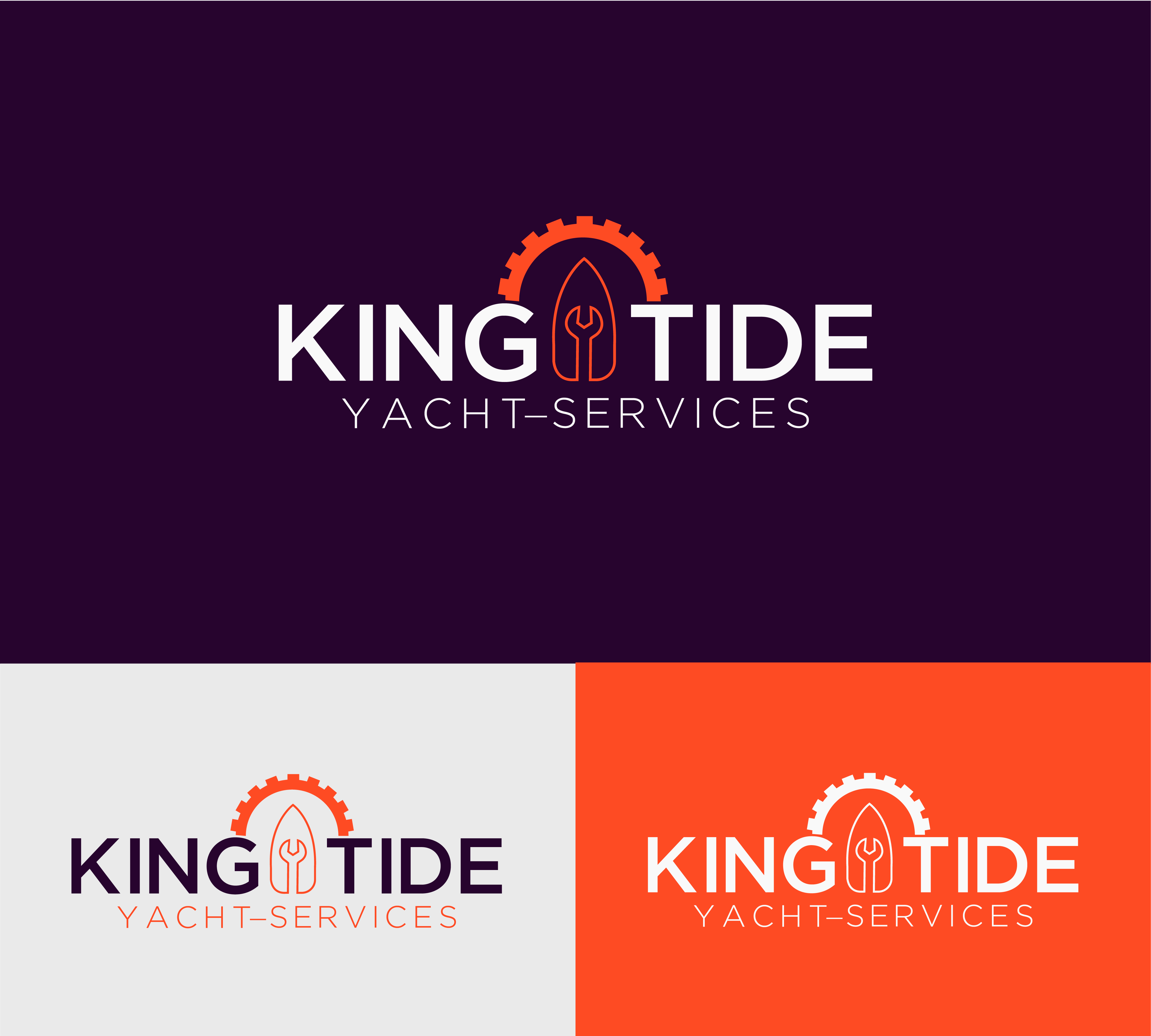Diseño de Logo por Moin_Tahir541 para King Tide Yacht Services | Diseño #29492601