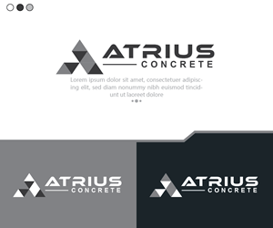 Logo Design by tridsgn for Atrius Concrete | Design: #29491297