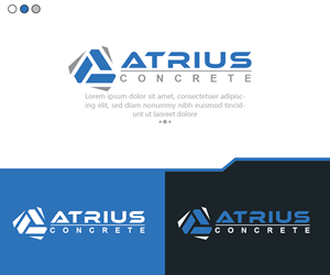 Logo Design by tridsgn for Atrius Concrete | Design: #29491298