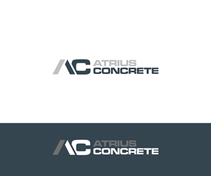Logo Design by sol design2 for Atrius Concrete | Design: #29482777