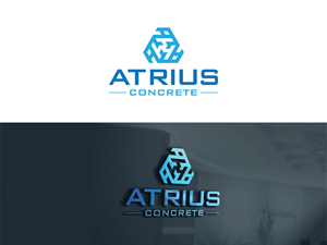 Logo Design by 439 Creations for Atrius Concrete | Design: #29484244