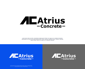 Logo Design by Abdurrozaq for Atrius Concrete | Design: #29489548