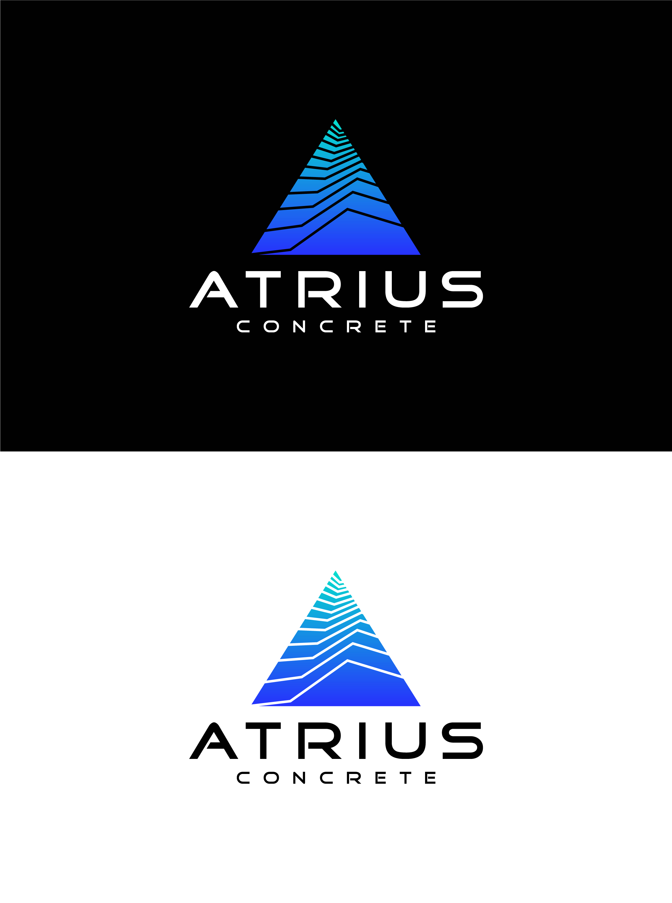 Logo Design by RKsharma for Atrius Concrete | Design #29489866