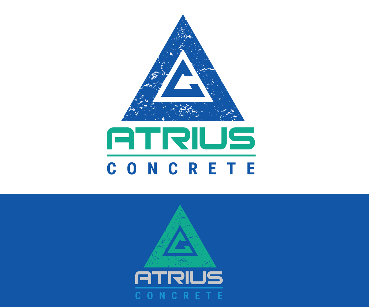 Logo Design by Paint-Tools for Atrius Concrete | Design #29485395