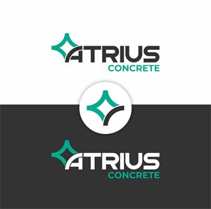 Logo Design by trojni for Atrius Concrete | Design: #29488259