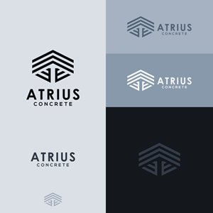 Logo Design by Eve.A for Atrius Concrete | Design #29513387