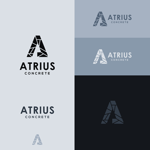 Logo Design by Eve.A for Atrius Concrete | Design: #29513513
