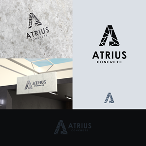 Logo Design by Eve.A for Atrius Concrete | Design: #29520828